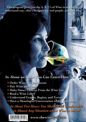 The Wine DVD back cover